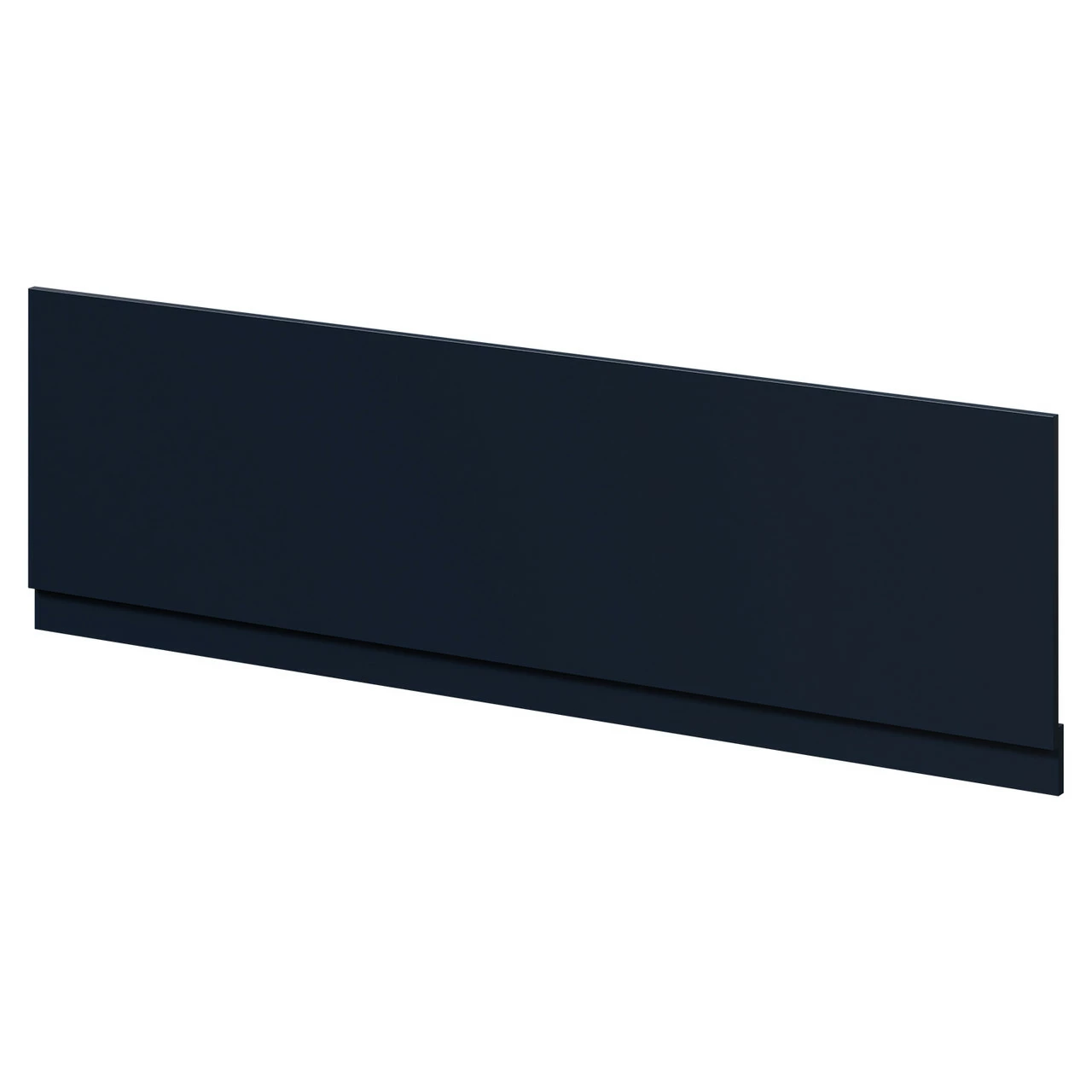 Deep Blue MDF 1800mm Front Bath Panel With Plinth