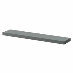 Napoli Gloss Grey 60cm Floating Bathroom Shelf