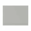 Gloss Grey Pearl MDF 700mm End Bath Panel With Plinth