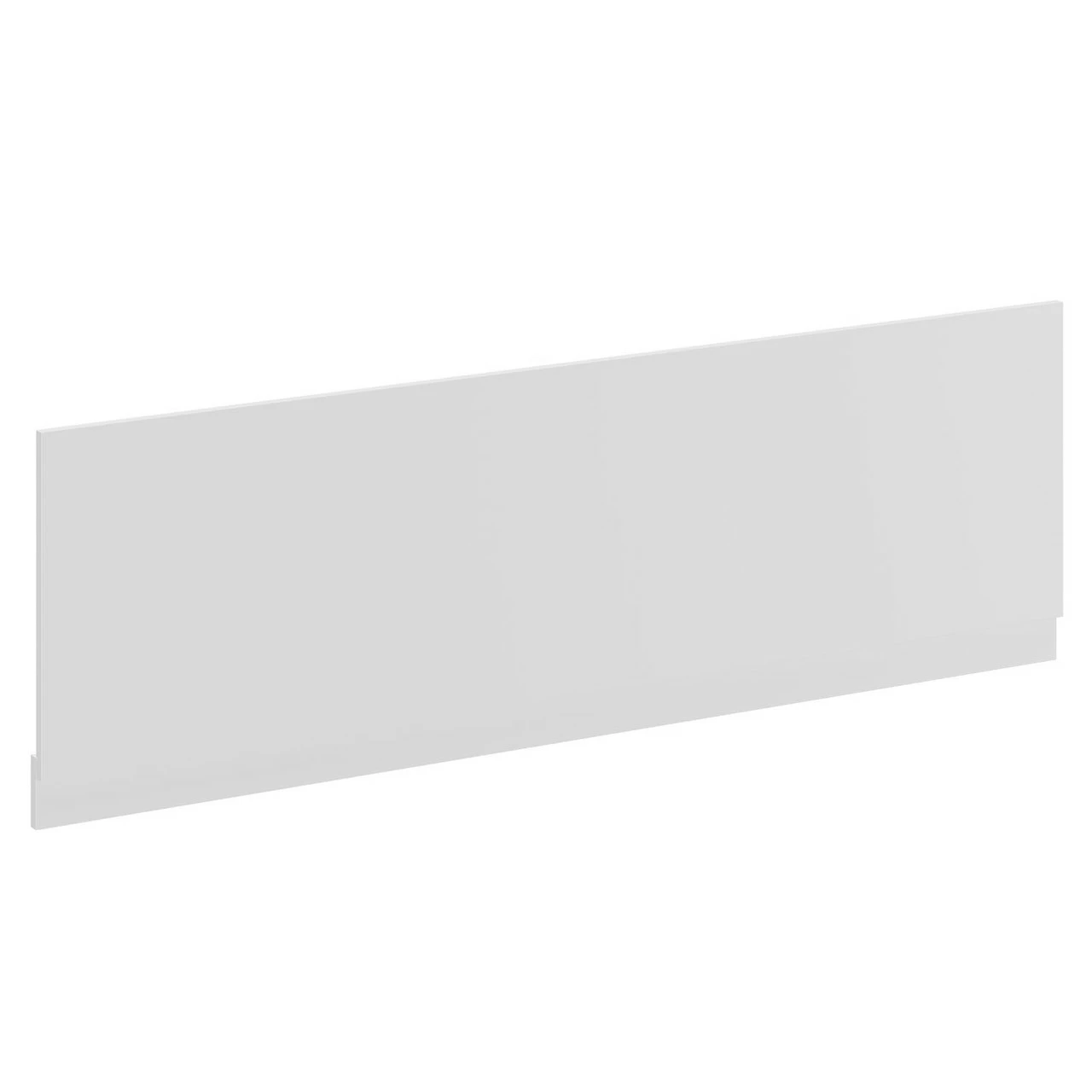 Gloss White MDF 1700mm Front Bath Panel With Plinth - Image 3