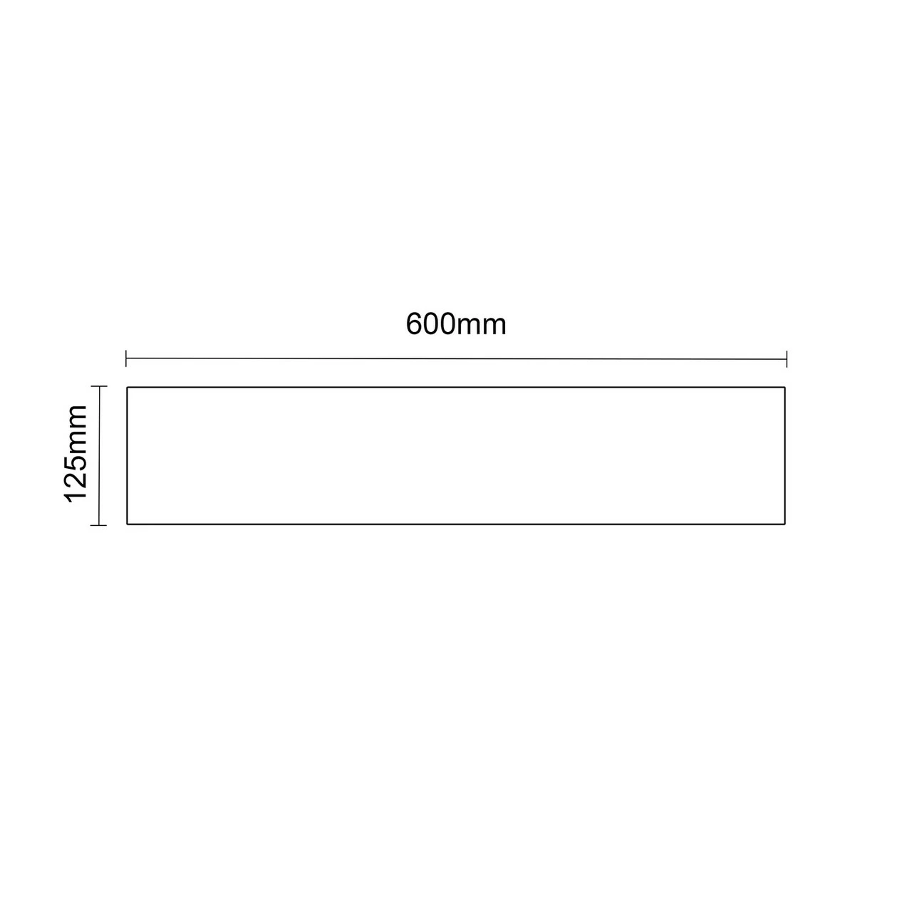 Napoli Olive Green 60cm Floating Bathroom Shelf - Image 5