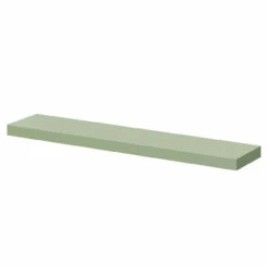 Napoli Olive Green 60cm Floating Bathroom Shelf