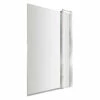 Nuie 1005mm Square Bath Screen With Fixed Panel - NSSQ1