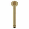 Nuie Brushed Brass Round Ceiling Arm 300mm - ARM816