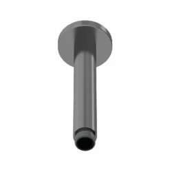 Nuie Brushed Gunmetal Round Ceiling Arm 150mm - ARM715