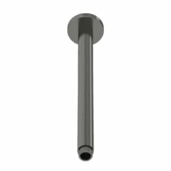 Nuie Brushed Gunmetal Round Ceiling Arm 300mm - ARM716