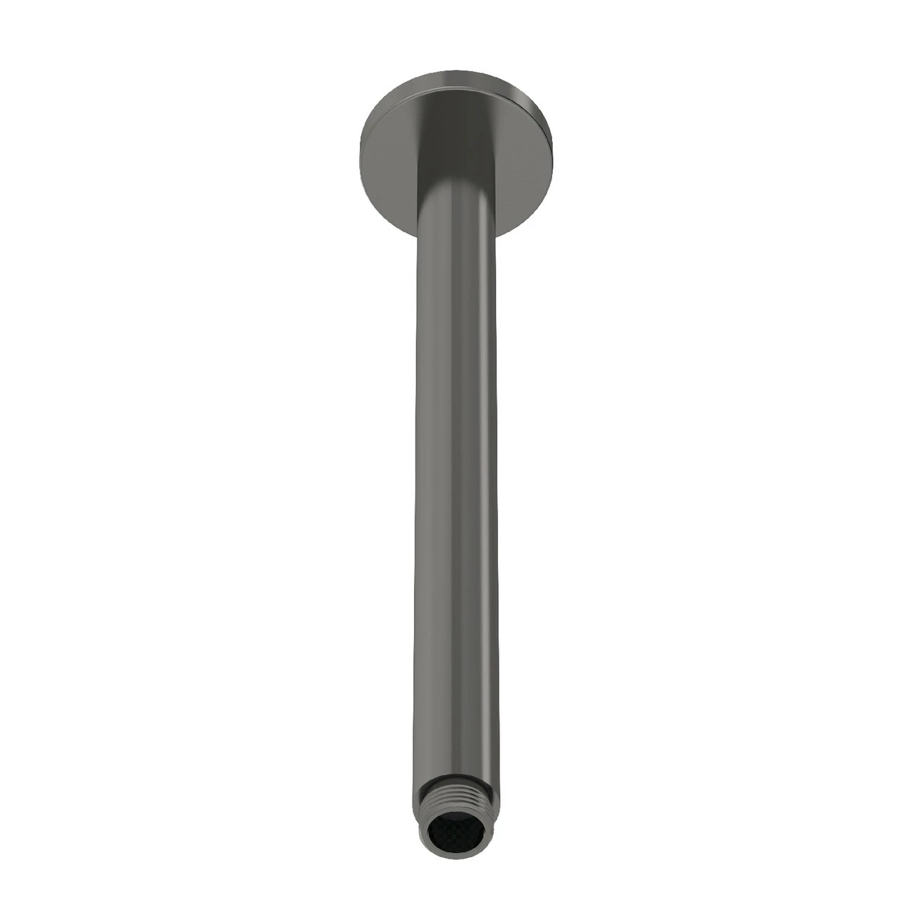 Nuie Brushed Gunmetal Round Ceiling Arm 300mm - ARM716