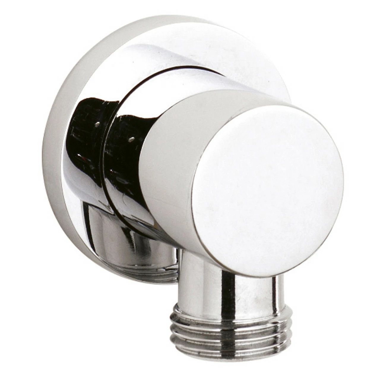 Nuie Chrome Plated Minimalist Outlet Elbow - A3275