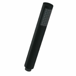 Nuie Matt Black Round Easyclean Shower Handset - HO407