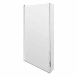 Nuie Quattro 808mm Square Hinged Shower Bath Screen - NSBS7