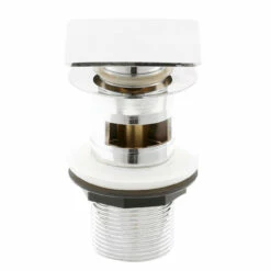 Nuie Square Slotted Push Button Basin Waste - EK307