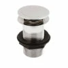 Nuie Unslotted Push Button Basin Waste - EK304