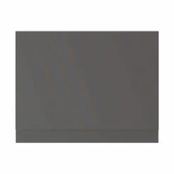 Gloss Grey MDF 700mm End Bath Panel