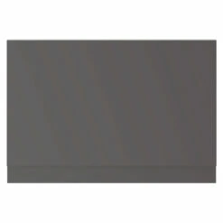 Gloss Grey MDF 800mm End Bath Panel