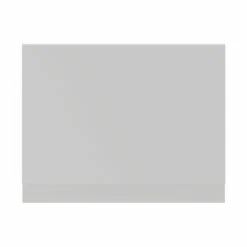 Oslo Gloss Grey Mist MDF 700mm End Bath Panel