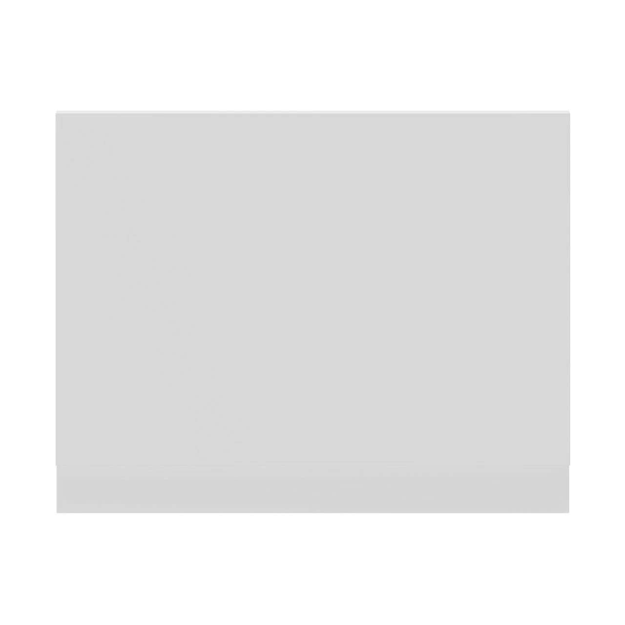 Matt White MDF 700mm End Bath Panel