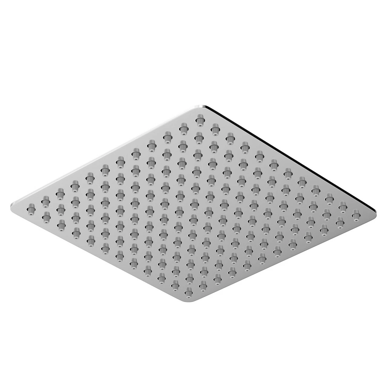 Polished Chrome 300mm Thin Square Fixed Shower Head - Image 3