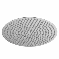 Polished Chrome 400mm Thin Round Fixed Shower Head