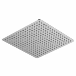 Polished Chrome 400mm Thin Square Fixed Shower Head