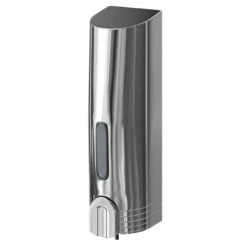 Polished Chrome Wall Mounted Liquid Soap Dispenser