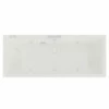 Square 1700mm X 700mm 12 Jet Chrome V-Tec Double Ended Whirlpool Bath