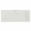Square 1800mm X 800mm Straight Double Ended Bath