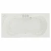 Strata Duo XL 1800mm X 900mm 12 Jet Chrome V-Tec Double Ended Whirlpool Bath