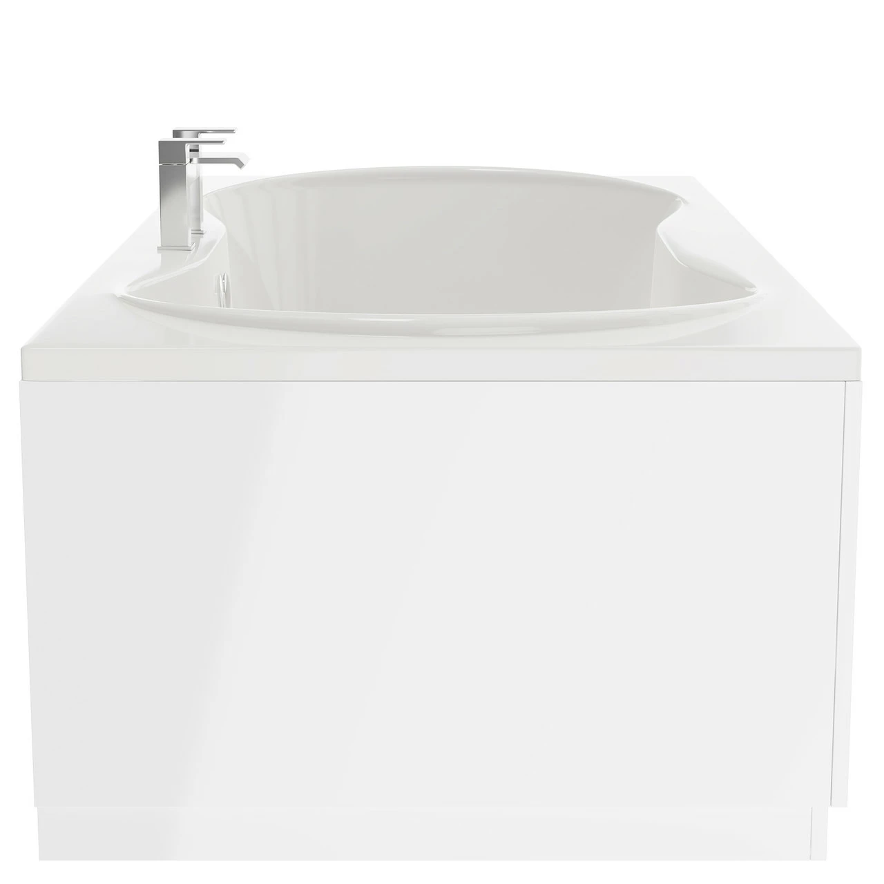 Strata Duo XL 1800mm X 900mm Straight Double Ended Bath - Image 5