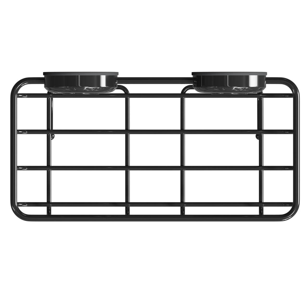 SuctionLoc Black Wall Mounted Sponge Basket - Image 5