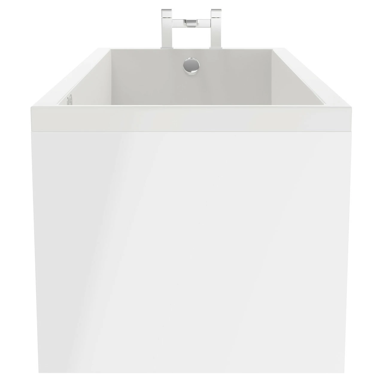 Summit 1700mm X 700mm 12 Jet Chrome Flat Jet Single Ended Whirlpool Bath - Image 5