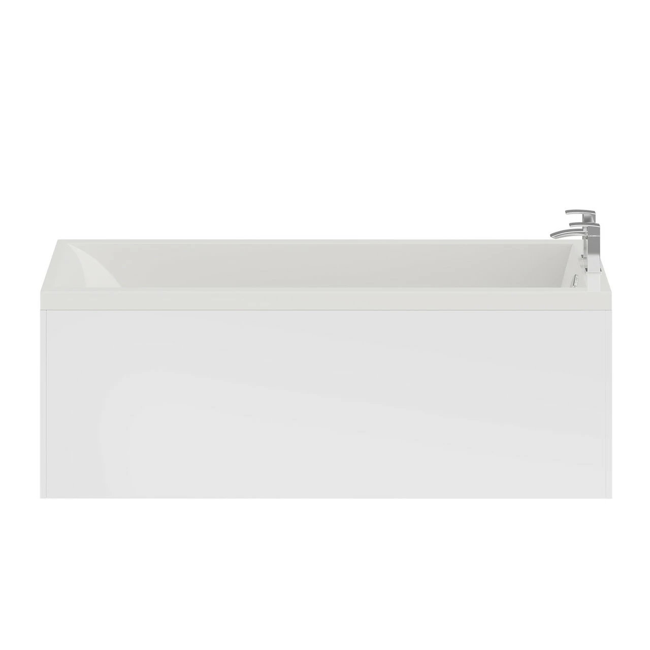 Summit 1700mm X 750mm Straight Single Ended Bath - Image 4