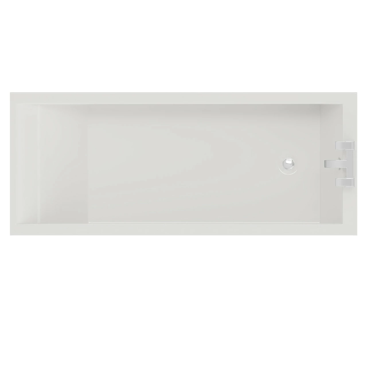 Summit 1700mm X 750mm Straight Single Ended Bath