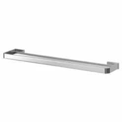 Taurus Polished Chrome Wall Mounted Double Towel Rail