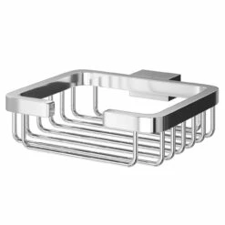Taurus Polished Chrome Wall Mounted Soap Basket
