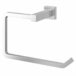 Virgo Polished Chrome Wall Mounted Toilet Roll Holder