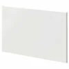 White Acrylic P And L Shaped Shower Bath End Panel