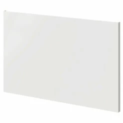 White Acrylic P And L Shaped Shower Bath End Panel