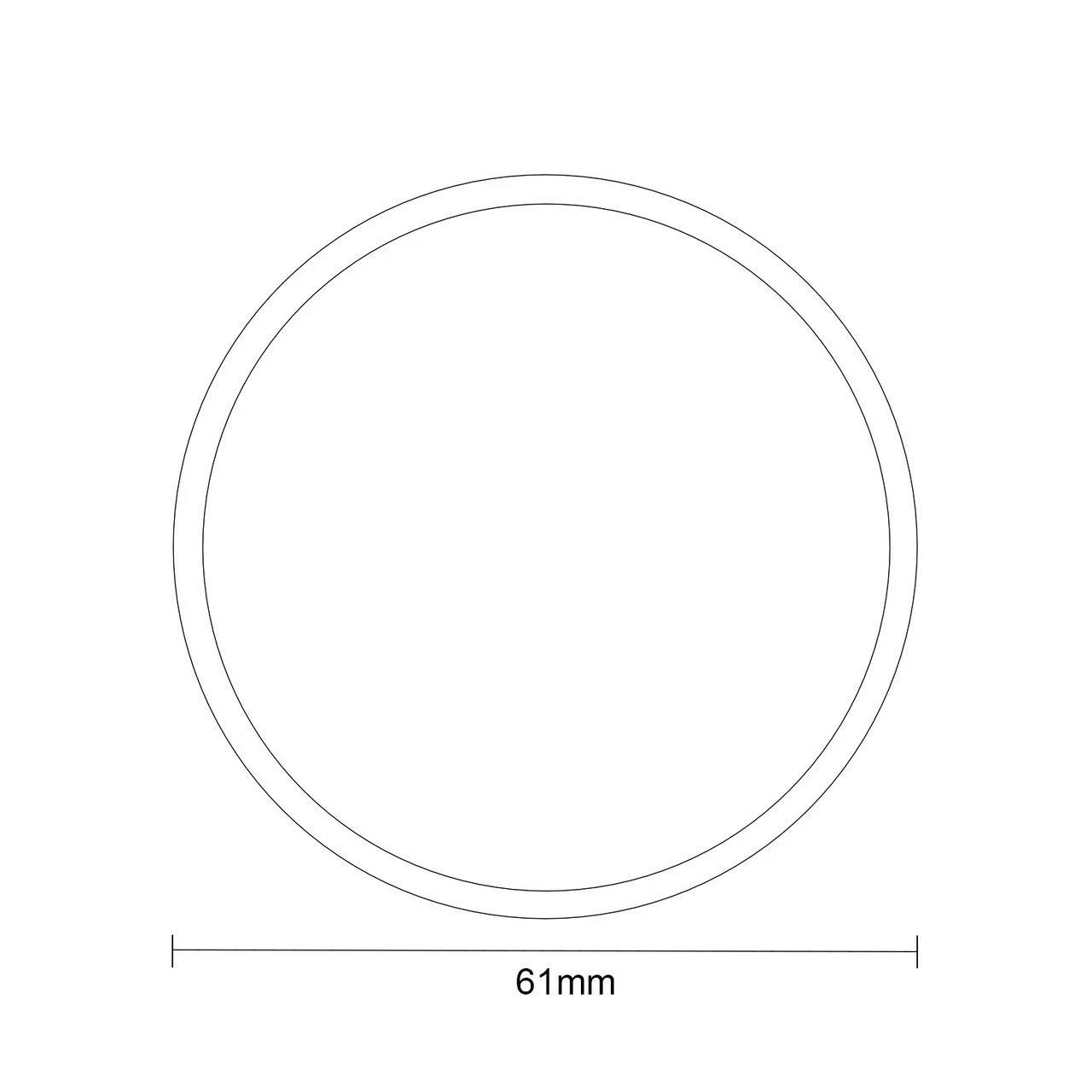 White Ceramic Top Slotted Click Clack Basin Waste - Image 5