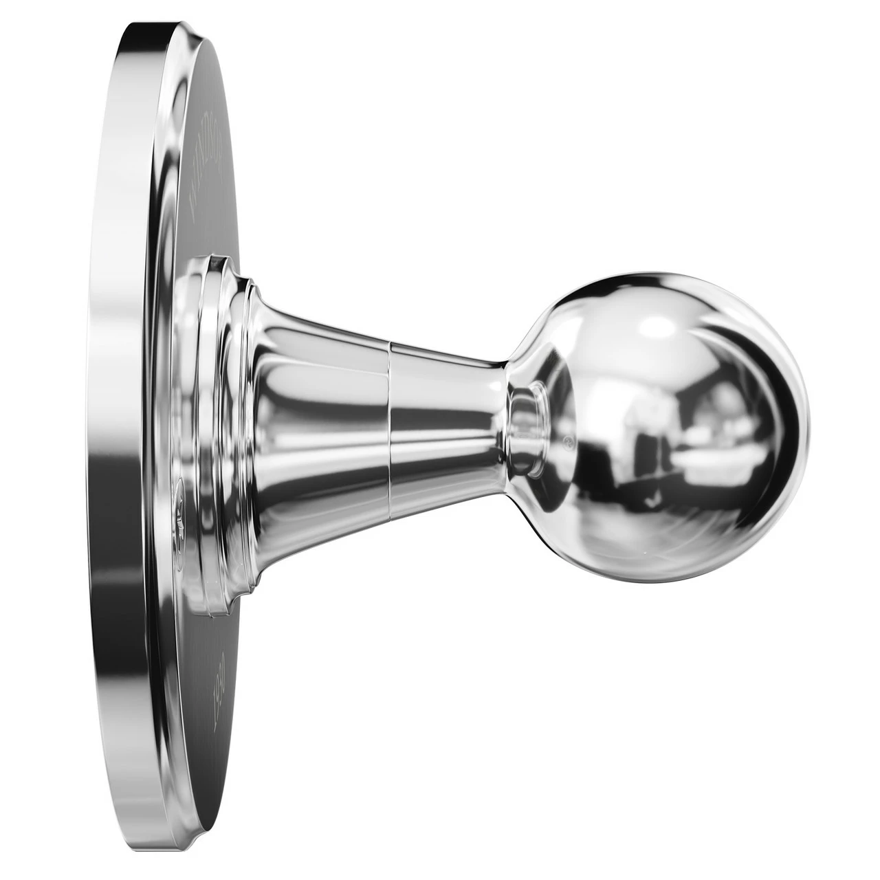 Windsor. Windsor 1930 Traditional Polished Chrome Wall Mounted Robe Hook - Image 4